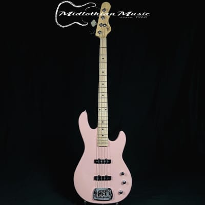 G&L Tribute JB-2 4-String Bass Guitar - Shell Pink Gloss Finish for sale