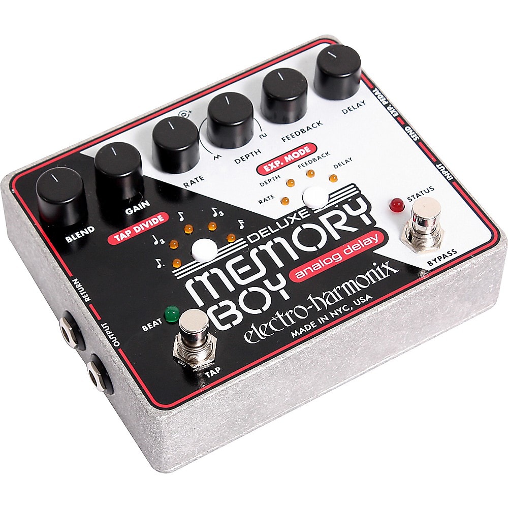 Electro-Harmonix EHX Deluxe Memory Boy Analog Delay Effects Pedal