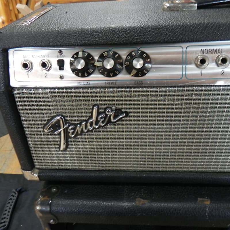 Fender BASSMAN 100 Vintage - Black | Reverb