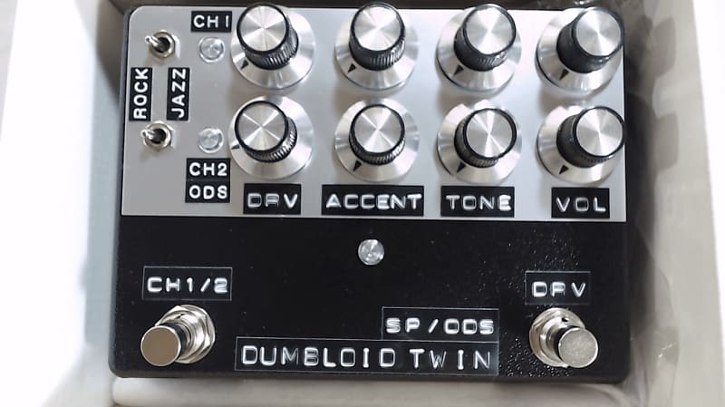 Shin's Music Dumbloid Twin 2-Channel SP Overdrive Black