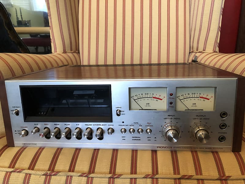 Vintage Pioneer CTf7171 Stereo Cassette Deck Parts/Repair Reverb