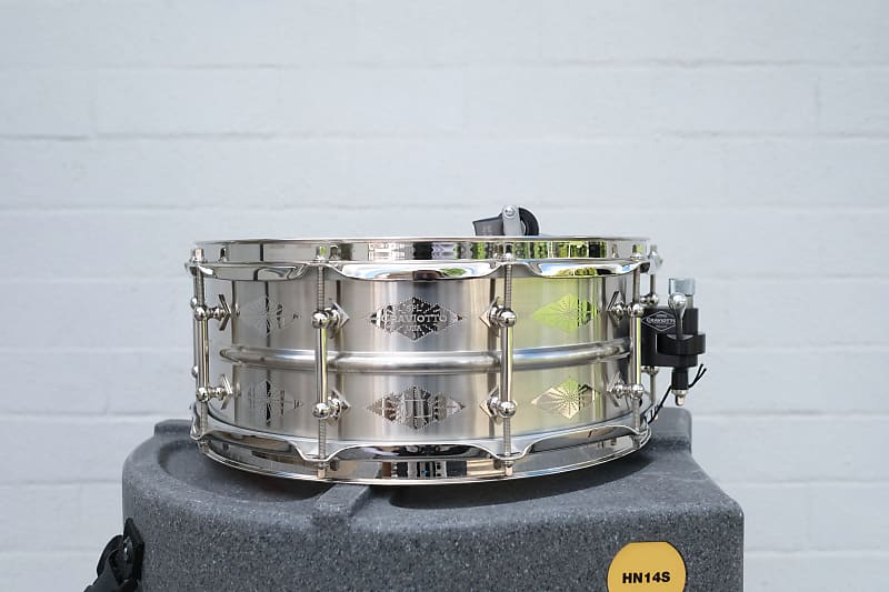 Immagine Craviotto Diamond Series Nickel Over Brass NOB Artist Model (SPL) Snare Drum - 1