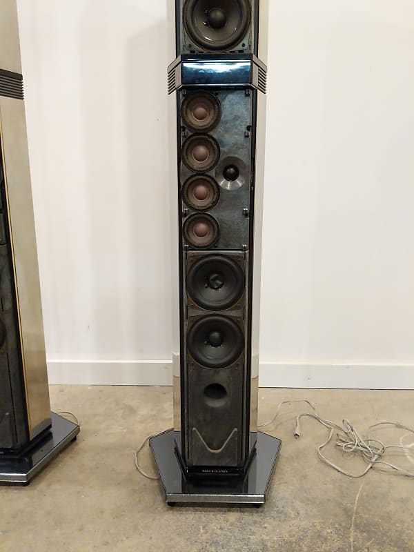 Vintage Bang & Olufsen Beovox Penta Speakers / Loudspeakers Type 6611 -  Tested and Working!