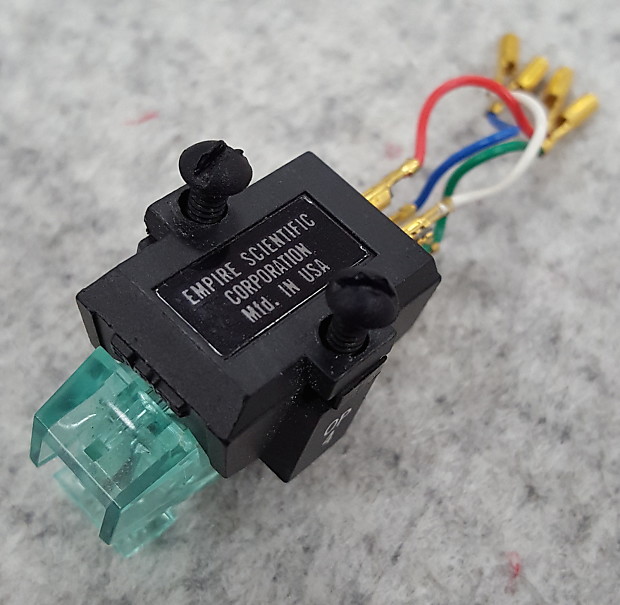 Empire OP 4 Phono Turntable Cartridge Black / Transparent Reverb