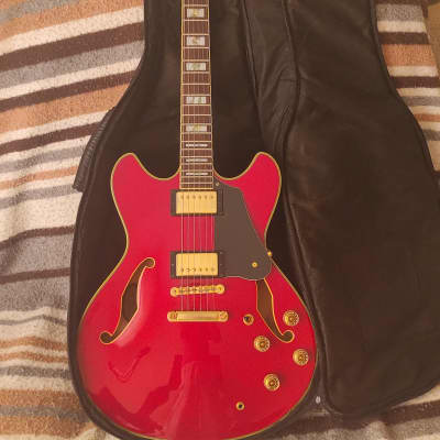 Ibanez AS-120 SEMI-HOLLOW-ES 2001 - Trans Red for sale