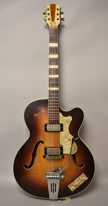 1960's Hofner Model 4560 V2 Thinline Archtop Electric | Reverb