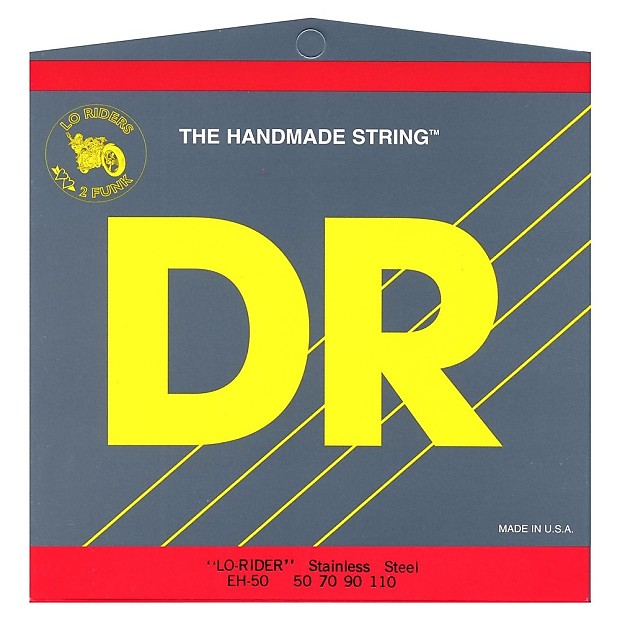 DR MH5-45 Lo Rider 5-String Bass Strings - Medium (45-125) image 1