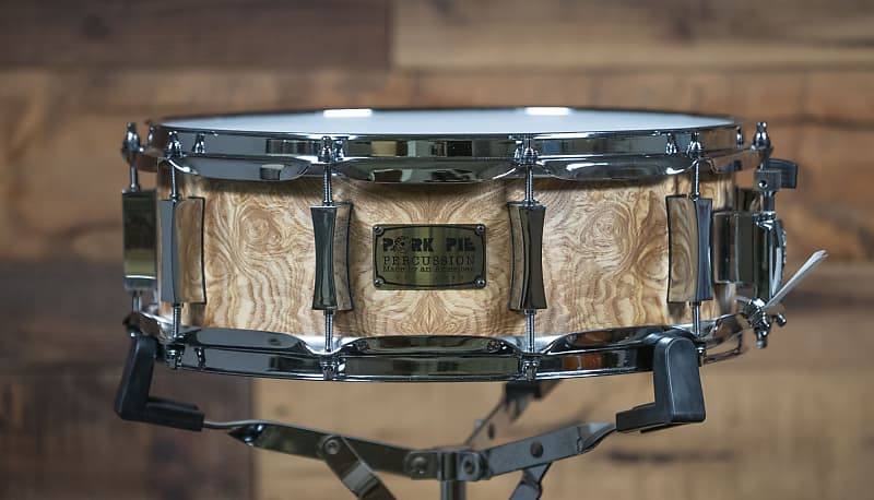 8×14 Patina Brass with Aged Hardware – Pork Pie Percussion