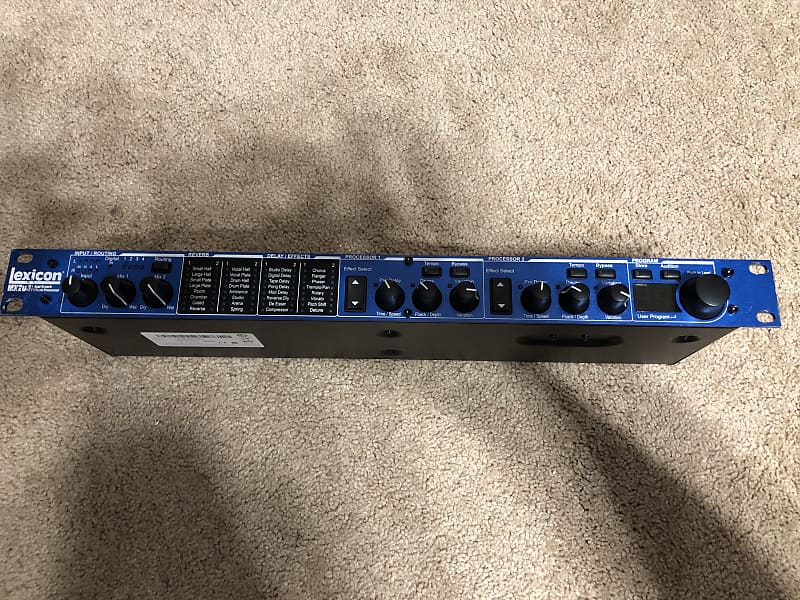 Lexicon MX200 Dual Reverb Effects Processor Reverb