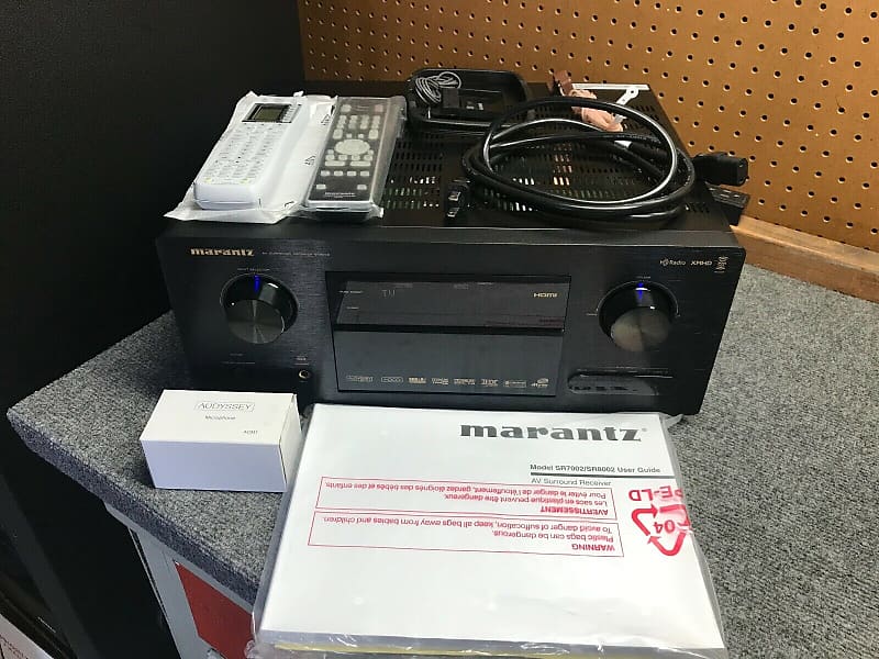 Marantz SR8002 7.1 Channel THX Surround Receiver Bundle Accessories TESTED