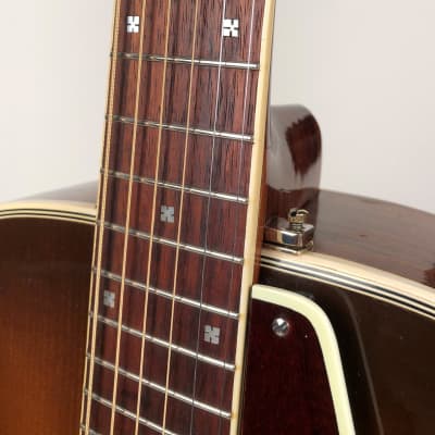 Stunning 1930's Wm. L. Lange Paramount Model "N" Archtop Guitar with Original Case image 11