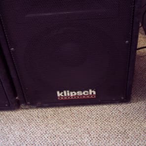 Super Rare Klispch KP 2002 C2 Pro PA Speakers Heresy III woofer's image 6
