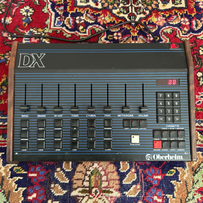 Oberheim DX Walnut Sides w Extras