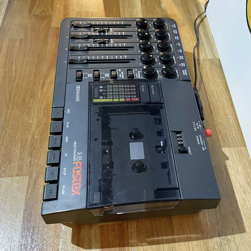 Rare] Fostex X-18 4-Track Multitrack Cassette Recorder | Reverb