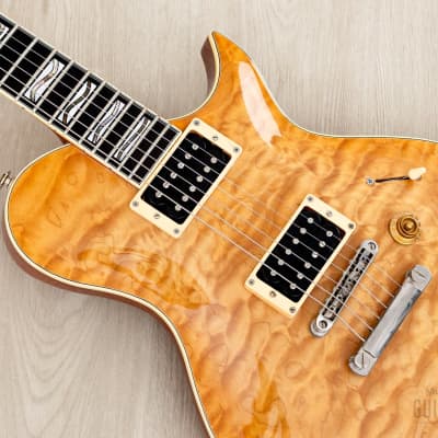 1990 Yamaha Weddington Custom Quilt Top Faded Burst w/ Case, Manual image 7