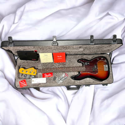 Fender AM Pro II Precision, 3-Tone Sunburst w/ Rosewood *IN STOCK* image 11