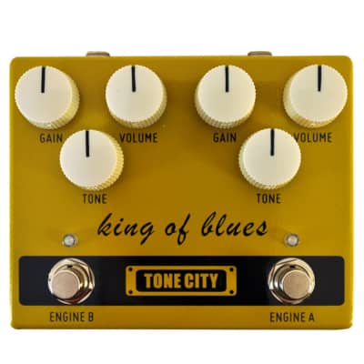 Tone City King Of Blues Ov/drive Klone Style TC-T30 Pedal Completely Hand Made True Bypass Ships Fre image 1