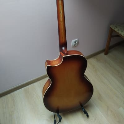 Fasan Mewes 1950s German Vintage Archtop guitar image 8