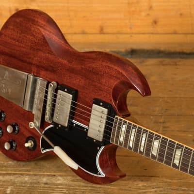 Gibson Custom 1964 SG Standard Reissue w/Maestro Vibrola | Cherry Red - VOS image 5
