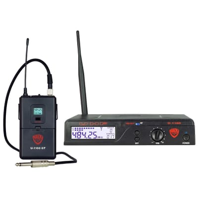 Nady U-1100-GT 100-Channel UHF Wireless Instrument System (ANY Band)