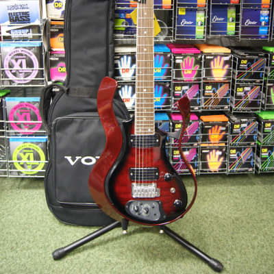 Vox Starstream synth electric guitar in quilted maple wine red finish - Made in Japan image 1