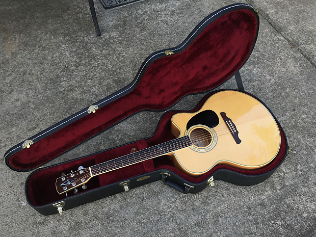 Alvarez Jumbo Acoustic-Electric Guitar w/ Case image 1
