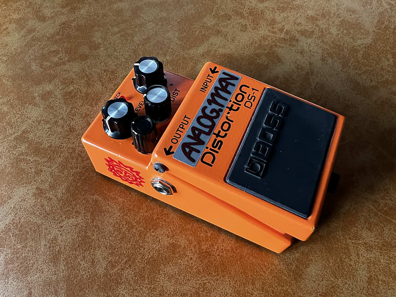 Analogman Boss DS-1 PRO Mod w/ Mid-Knob and Original Box