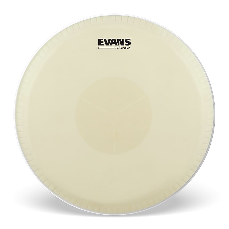 Evans Tri-Center Extended Collar Conga Drum Head, 11 Inch image 1