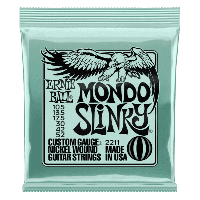 Ernie Ball 2211 Mondo Slinky Nickel Wound Electric Guitar Strings 10.5 - 52 Gauge image 1