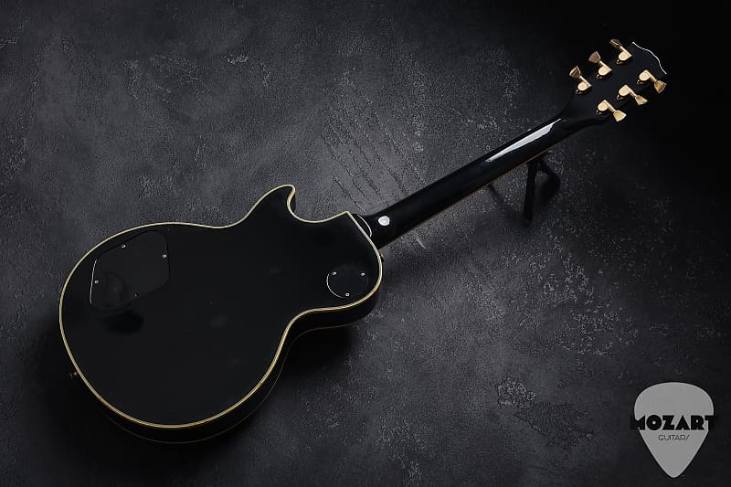 Burny RLC-75 Les Paul 3 PU 90's - Ebony | Reverb