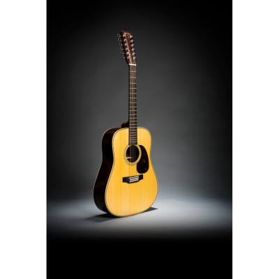Martin HD12-28 12-String Acoustic Guitar - Natural image 10