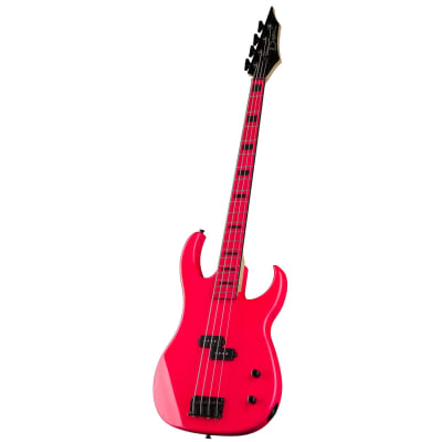 Dean Custom Zone Bass Florescent Pink, CZONE BASS FLP image 3