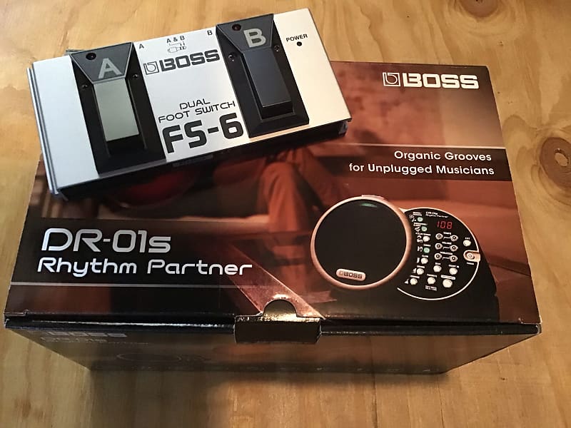 Boss DR-01S Rhythm Partner Performance Groove Machine