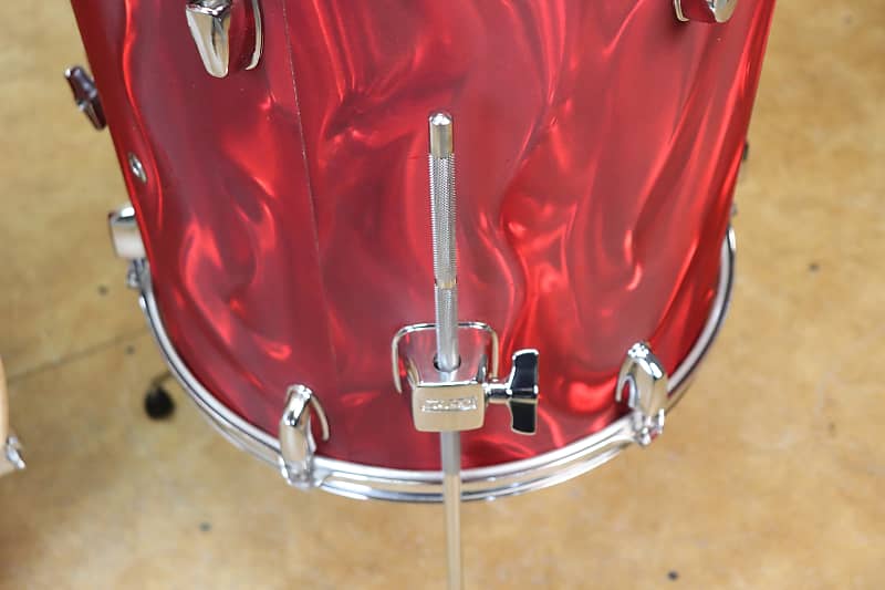 Mapex 5pc Shell Pack Red Satin Flame | Reverb