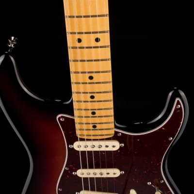 Used Fender American Professional II Stratocaster 3-Tone Sunburst with OHSC image 3