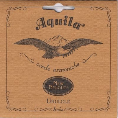 Aquila Nylgut Soprano Ukulele Strings Set 4U Regular Tuning GCEA High G Italy image 4