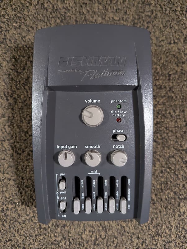 Fishman Pro EQ Platinum Bass 5-Band EQ | Reverb