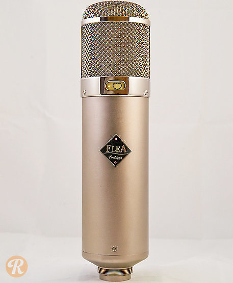 FLEA Microphones 47 Switchable Pattern Tube Condenser Microphone with Vintage Style PSU image 1