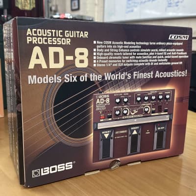 Reverb.com listing, price, conditions, and images for boss-ad-8-acoustic-guitar-processor