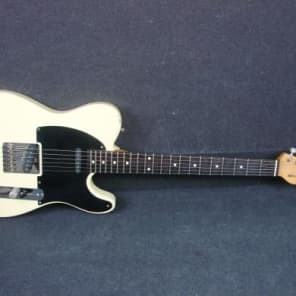 Vintage Bill Lawrence Aged White Finish Single Cutaway Tele Electric Guitar image 18
