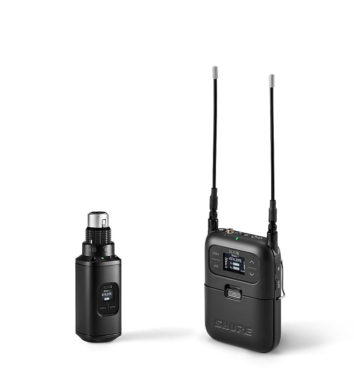 Shure SLXD35 SLXD3 Plug-On Transmitter and SLXD5 Portable Receiver - G58  (470-514MHz)