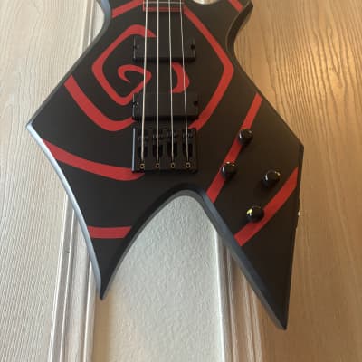 ベース BC Rich Warlock I.C.S. Vortex Signature DISC BC Rich Vortex Signature Warlock Bass 5STR Dimmu Borgir