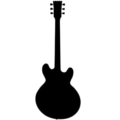 Kinsman  Premium ABS Case ~ Semi-Acoustic Guitar image 3