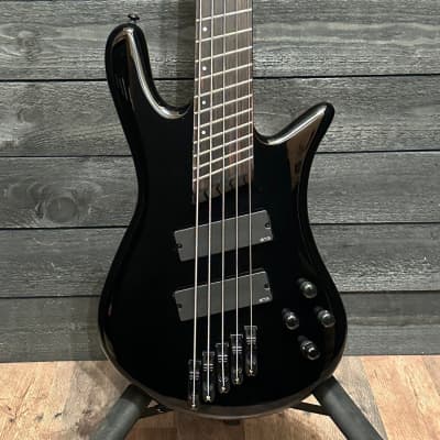 Spector NS Dimension HP 5 String Multi Scale Electric Bass Guitar Black B Stock for sale