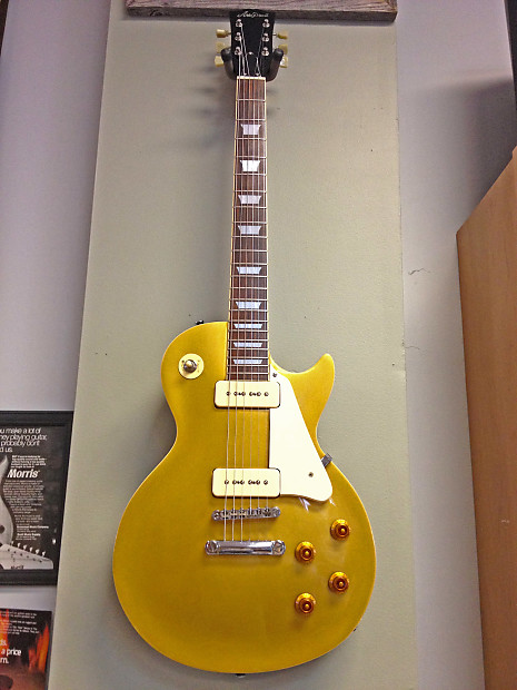 Aria Pro II LS600Pゴールドトップ P90 Aria Pro II Les Paul Copy Gold Top MIJ w/ Lollar P90's | Reverb