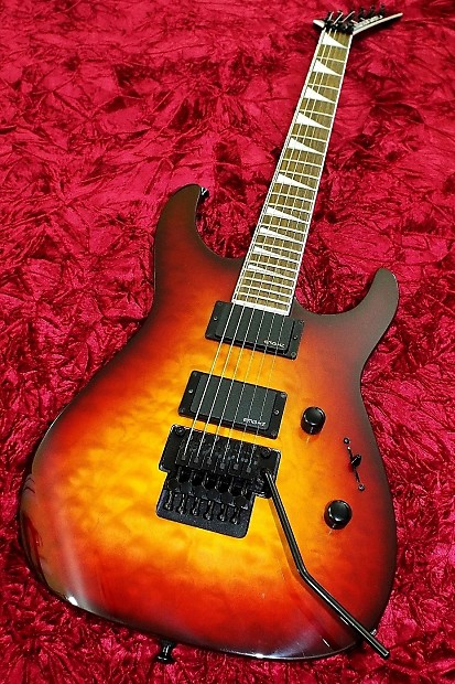 Jackson SLX Soloist 2012 Sunburst Quilt Top Neck Through EMG