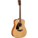 Yamaha FG820L Left-Handed Solid Top Acoustic Guitar - Natural