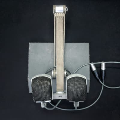 1970s Matched Pair of EAG MD-16N: Dynamic Cardioid Vintage Microphones /w Stand | Hungarian AKG D12 image 8