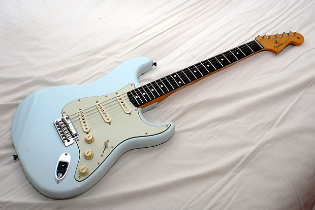 FenderカスタムショップMEX Custom Shop Sonic Blue Fender Custom Shop ZF Stratocaster Heavy Relic Sonic Blue