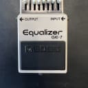 Boss GE-7 Graphic Equalizer EQ Pedal  1984  Made In Japan. Bottom label missing